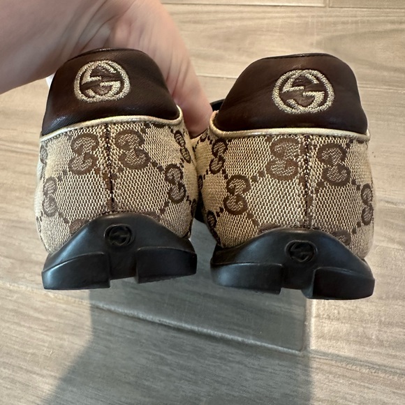 Gucci Brown and Beige Men's Sneakers - Picture 6 of 10